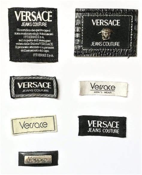 versace shirt tag